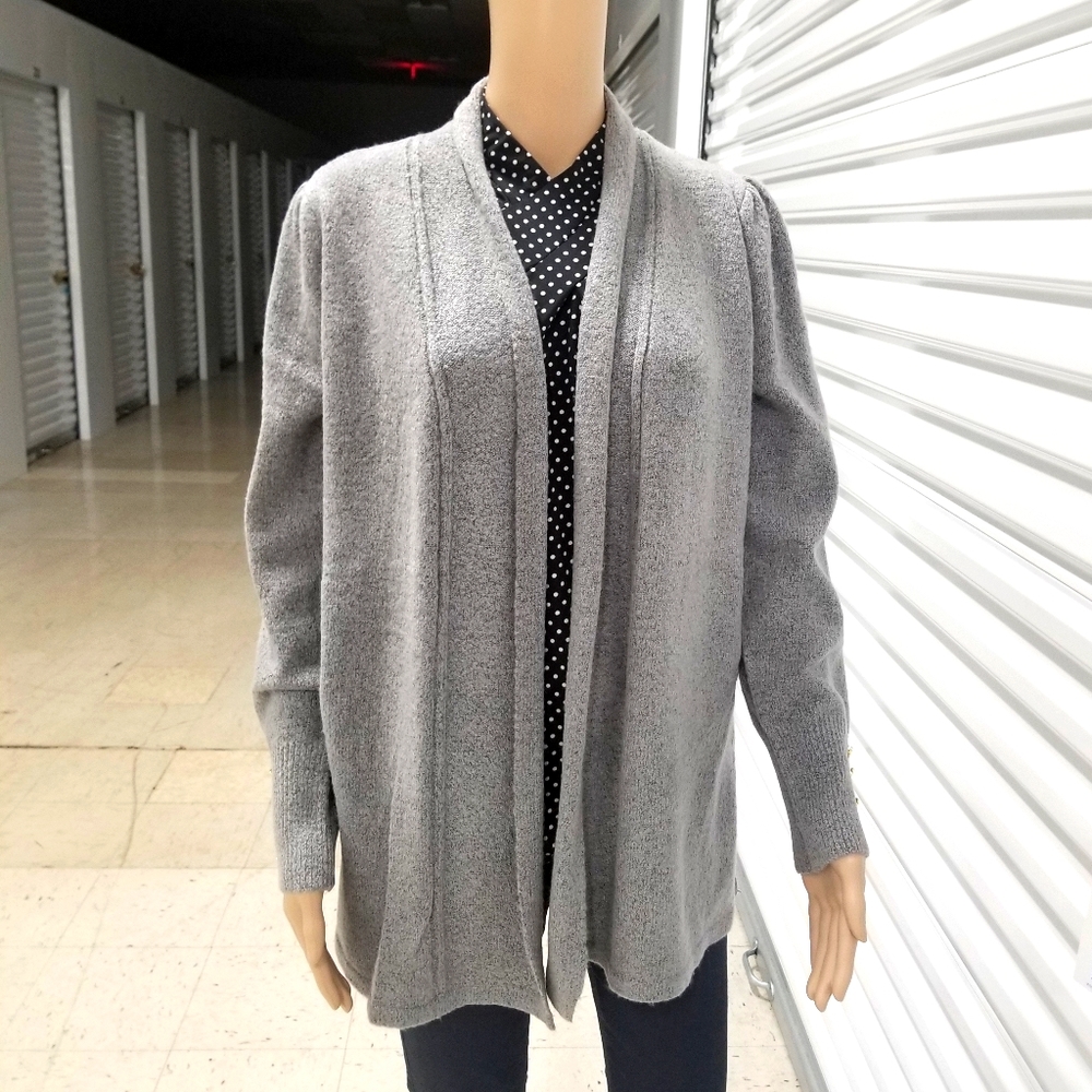 Adrienne Vittadini long cardigan L